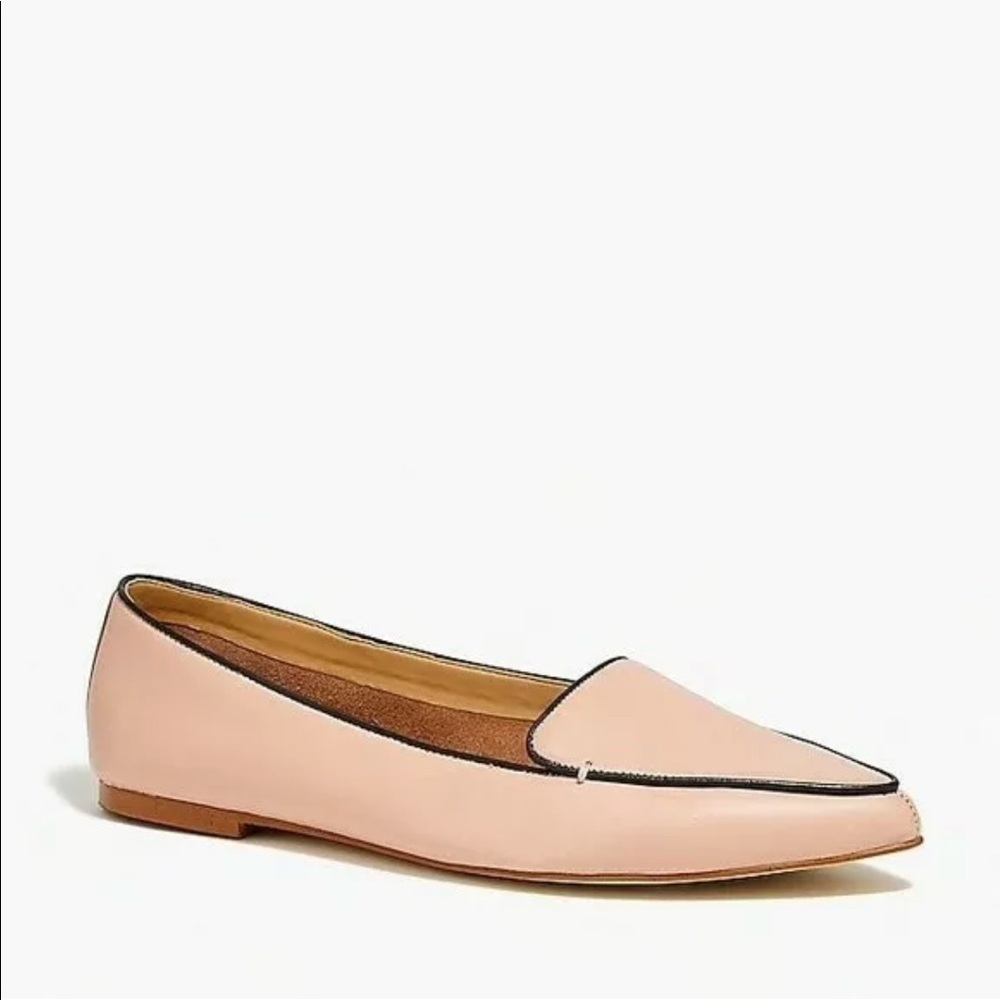 Pink Jcrew loafers size 8